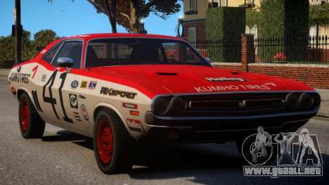 Dodge Challenger 1971 PJ3 para GTA 4