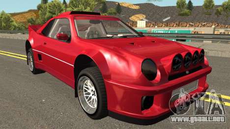 Vapid GB200 GTA V IVF para GTA San Andreas