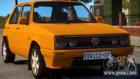 Volkswagen Golf Velociti para GTA 4