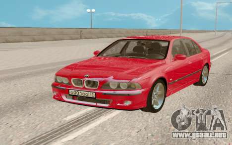 El BMW M5 E39 para GTA San Andreas