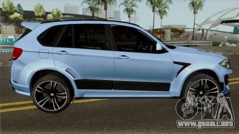 BMW X5M Regendage para GTA San Andreas