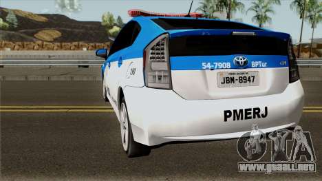 Toyota Prius PMERJ para GTA San Andreas