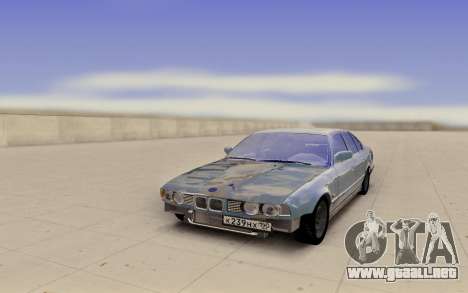 BMW E34 520 Damaged para GTA San Andreas