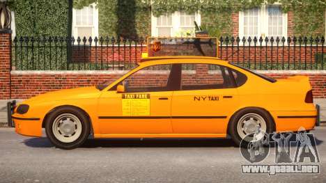 Taxi Vapid New York City para GTA 4