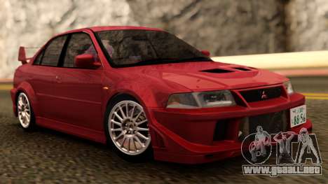 Mitsubishi Lancer Evolution VI para GTA San Andreas