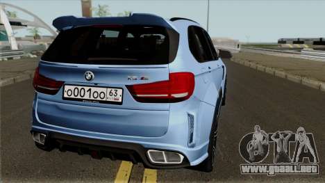 BMW X5M Regendage para GTA San Andreas