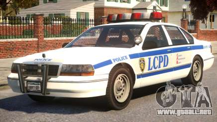Declasse Premier Police para GTA 4