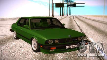 BMW 528E para GTA San Andreas
