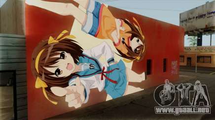 Haruhi Wall 3 para GTA San Andreas