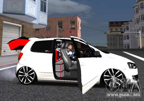 Volkswagen Fox 2P 2012 Com Som para GTA San Andreas
