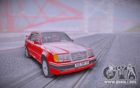 Mercedes-Benz W124 500E from Taxi 1 para GTA San Andreas