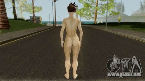 Tracer from Overwatch Nude para GTA San Andreas