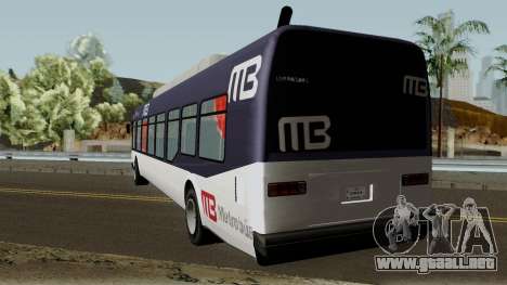 Brute Metrobus (GTA V Style) para GTA San Andreas