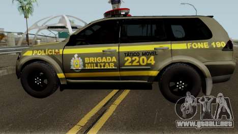 Mitsubishi Pajero Brazilian Police para GTA San Andreas