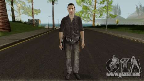 The Walking Dead Rick Grimes Movie Mod V1 para GTA San Andreas