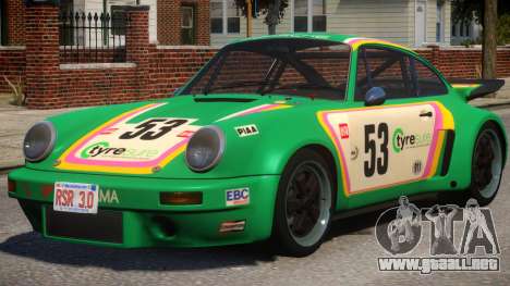 1974 Porsche 911 PJ5 para GTA 4