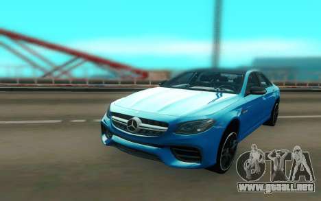 Mercedes-Benz E63S AMG 2018 para GTA San Andreas