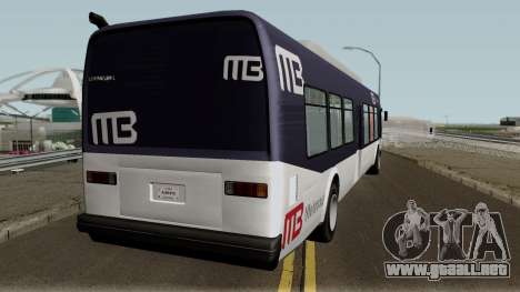 Brute Metrobus (GTA V Style) para GTA San Andreas