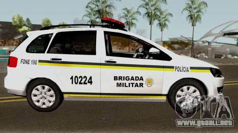 Volkswagen SpaceFox Police para GTA San Andreas