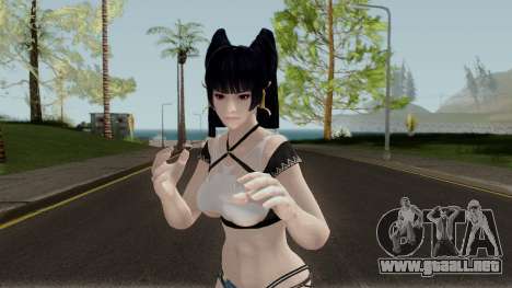 DOAXVV Nyotengu - Marionette para GTA San Andreas