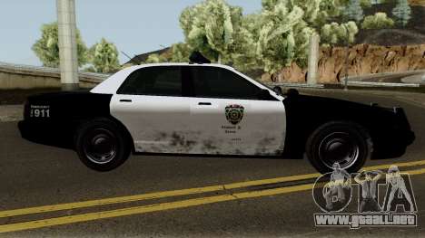 Police Stanier R.P.D. GTA V IVF para GTA San Andreas