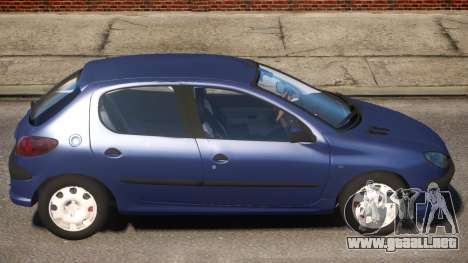 Peugeot 206 V1 para GTA 4