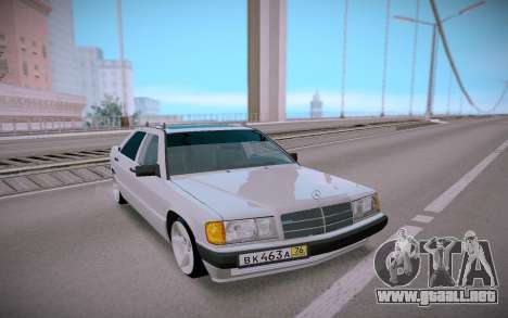 Mercedes-Benz 190E para GTA San Andreas