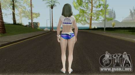 Tamaki (Auriga Shirt Swimwear) Long Hair Mod para GTA San Andreas