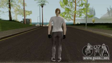 The Walking Dead Andrea Comic para GTA San Andreas