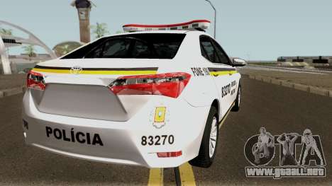 Toyota Corolla Brazilian Police para GTA San Andreas