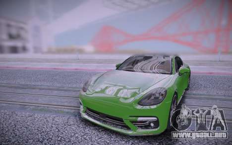 Porsche Panamera para GTA San Andreas