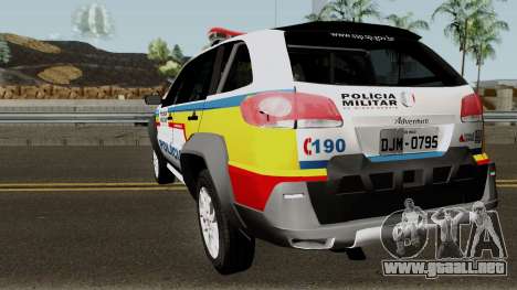 Fiat Palio Weekend Locker PMMG para GTA San Andreas