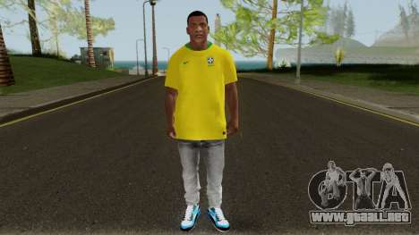 Franklin Brazil World Cup para GTA San Andreas