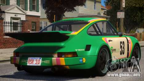 1974 Porsche 911 PJ5 para GTA 4