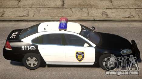 2012 Chevrolet Impala Police para GTA 4