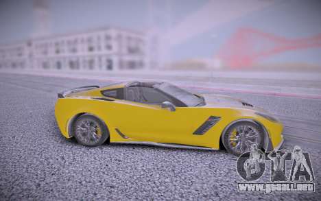 Chevrolet Corvette Z06 para GTA San Andreas