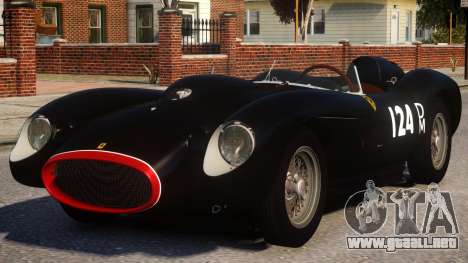 1957 Ferrari Testa Rossa PJ3 para GTA 4