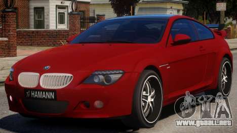 BMW 6-Series Stock para GTA 4