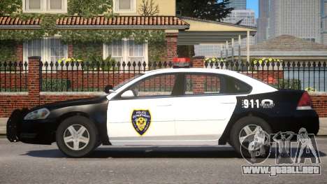 2012 Chevrolet Impala Police para GTA 4