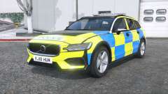 Volvo V60 T6 2018 Police [ELS] [replace] para GTA 5