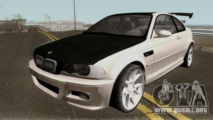 BMW M3 E46 HQ para GTA San Andreas