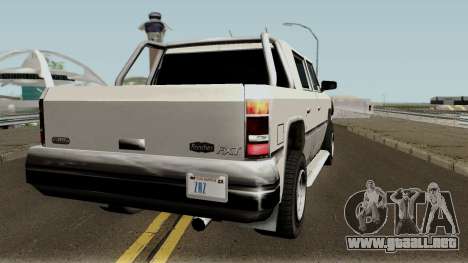 Declasse Rancher FXT (fixed reflections) para GTA San Andreas