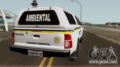 Toyota Hilux do Comando Ambiental para GTA San Andreas