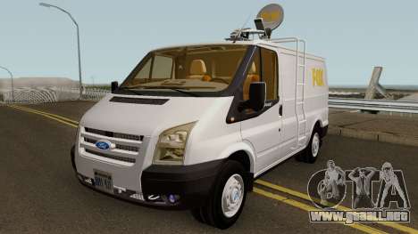 Ford Transit News Car (FOX TV) para GTA San Andreas