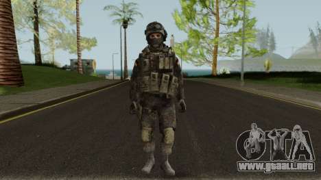 German Special Forces Skin para GTA San Andreas