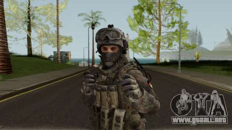 German Special Forces Skin para GTA San Andreas