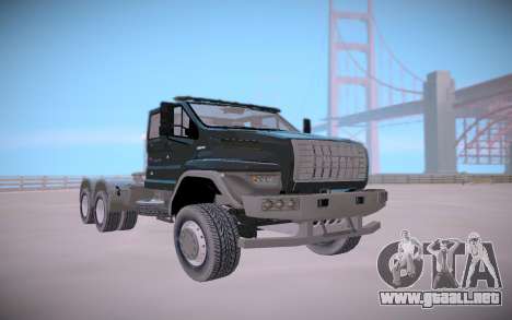Ural Siguiente Neo 6x4 camión Tractor para GTA San Andreas