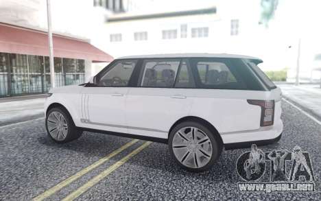 Range Rover Sport SE para GTA San Andreas