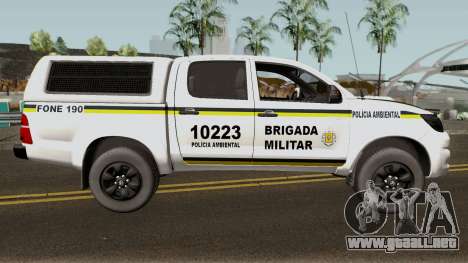 Toyota Hilux do Comando Ambiental para GTA San Andreas