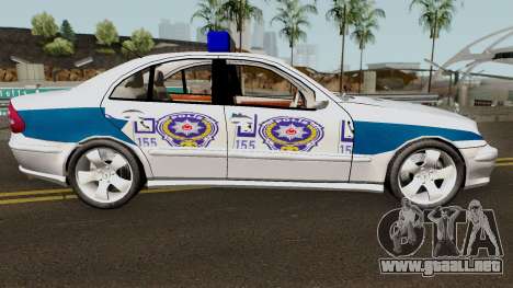 Mercedes Benz E500 Turkish Police Car San Fierro para GTA San Andreas